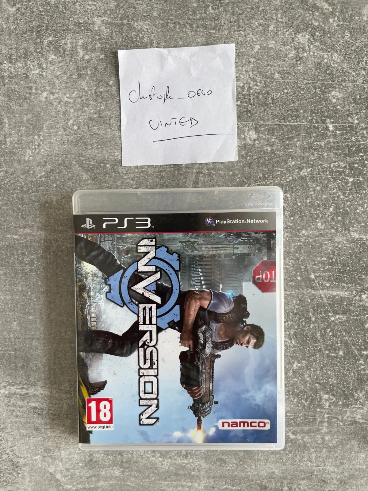 Jeu Inversion pour Sony Playstation 3 / PS3 en version française.